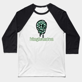 binghamton drippy smiley Baseball T-Shirt